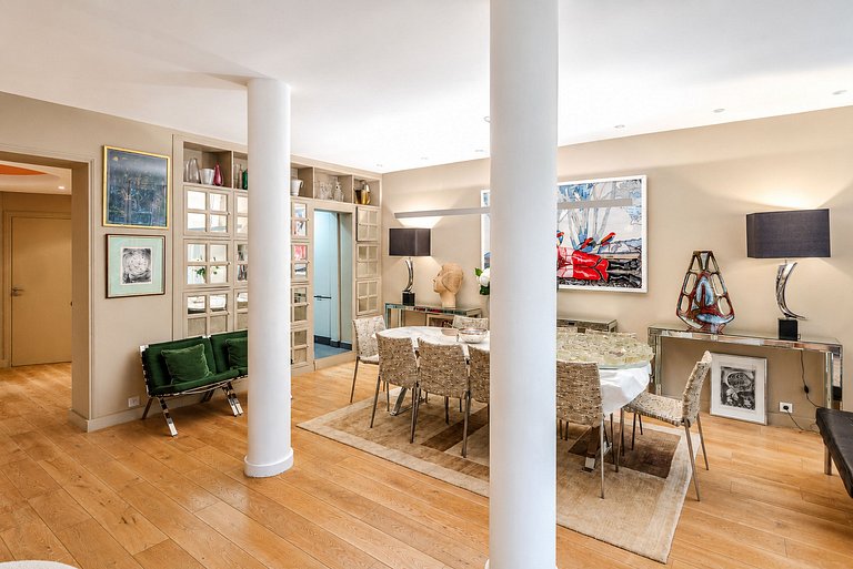 Par069 - Apartamento con jardin en Saint Germain