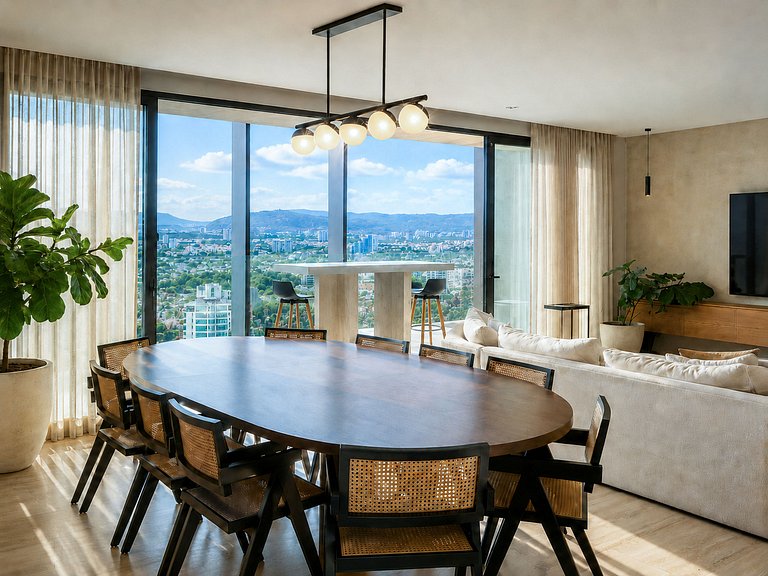 Gdl004 - Appartement Moderne de Luxe à Guadalajara