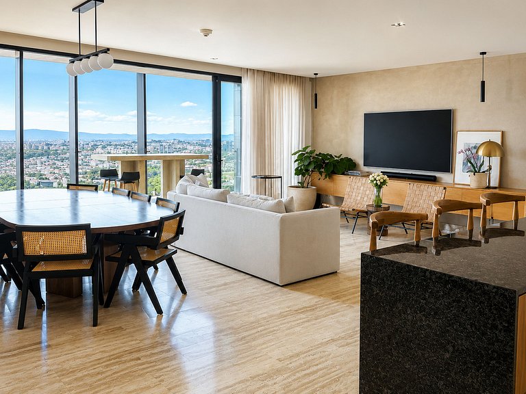 Gdl004 - Moderno Apartamento de Luxo em Guadalajara