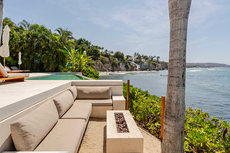 Ptm043 - Villa Moderne en Bord de Mer à Punta Mita
