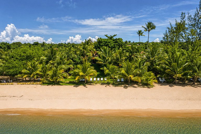 Bah308 - Villa coloniale sur la plage de Maraú