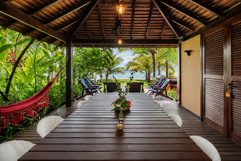 Bah308 - Villa coloniale sur la plage de Maraú