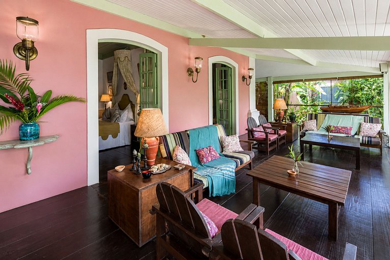 Bah308 - Villa coloniale sur la plage de Maraú