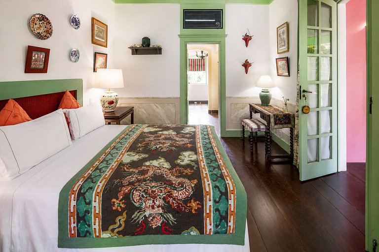 Bah308 - Villa coloniale sur la plage de Maraú