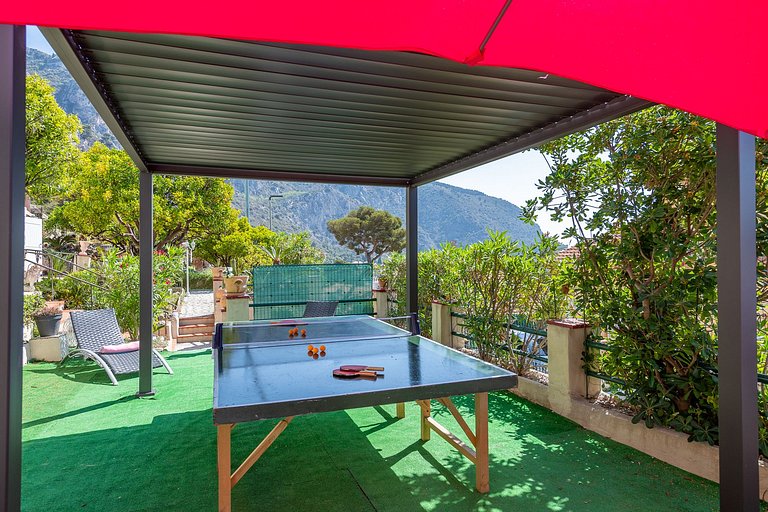 Azu006 - Bela villa acima de Eze-sur-Mer, Riviera Francesa
