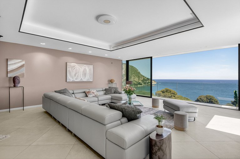 Azu005 - Villa con vista a la bahía de Eze, Riviera Francesa