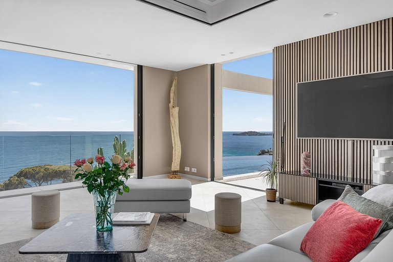 Azu005 - Villa com vista da baía de Eze, Riviera Francesa