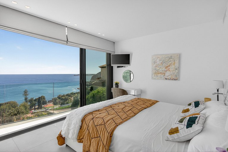 Azu005 - Villa con vista a la bahía de Eze, Riviera Francesa