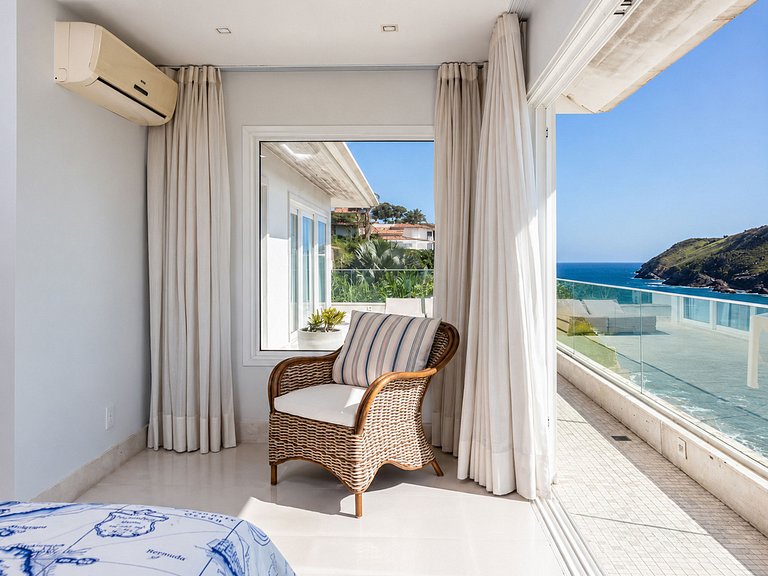 Buz020 - Villa moderna frente ao mar na Ferradura