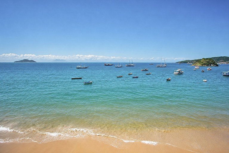 Buz013 - Beautiful sea front house in Búzios