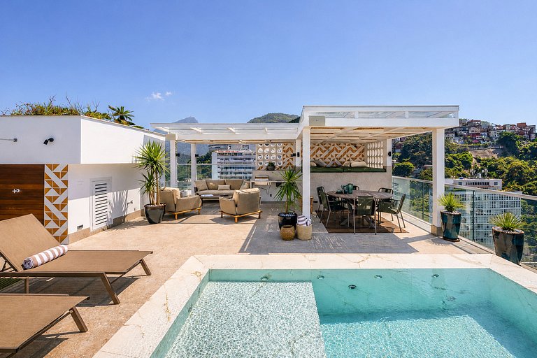 Cobertura em Ipanema, cobertura de luxo, cobertura com pisci