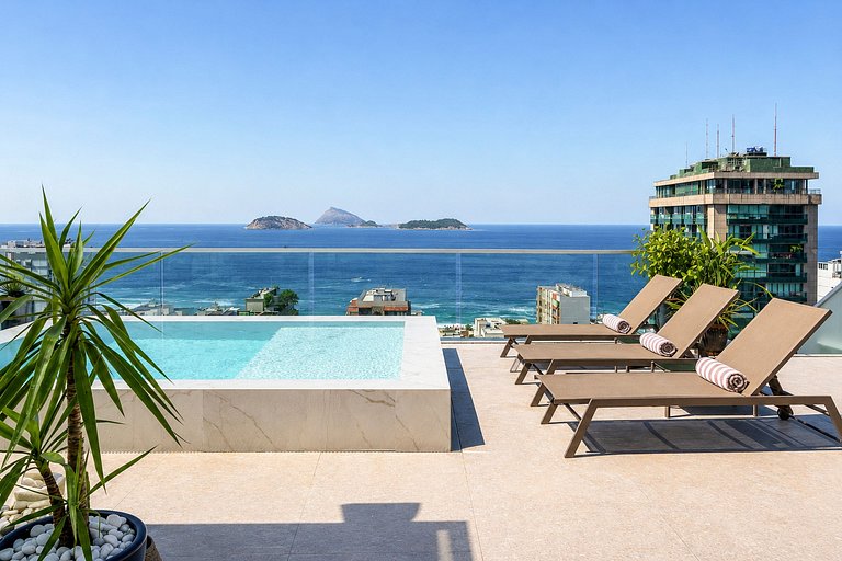 Penthouse in Ipanema, luxury apartment Rio, General Osorio,