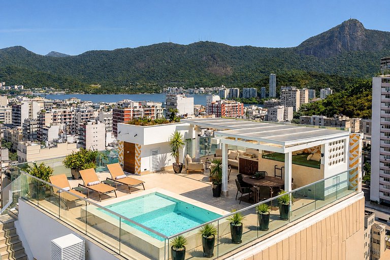 Cobertura em Ipanema, cobertura de luxo, cobertura com pisci