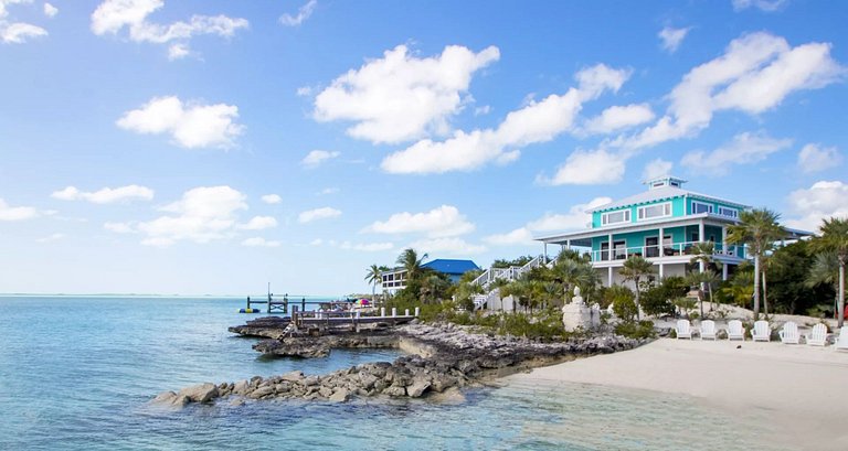 Bhs024 - Villa frente al mar con muelle privado en Exuma