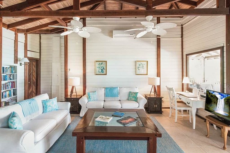 Bhs018 - Villa en bord de mer avec piscine à Great Exuma