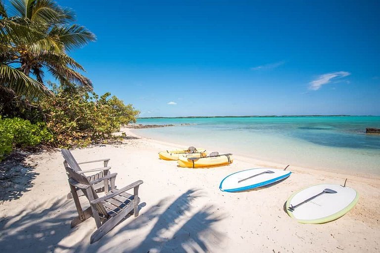 Bhs018 - Villa frente al mar con piscina en Great Exuma