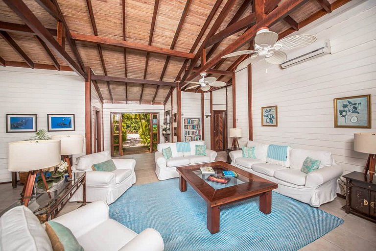 Bhs018 - Villa frente al mar con piscina en Great Exuma