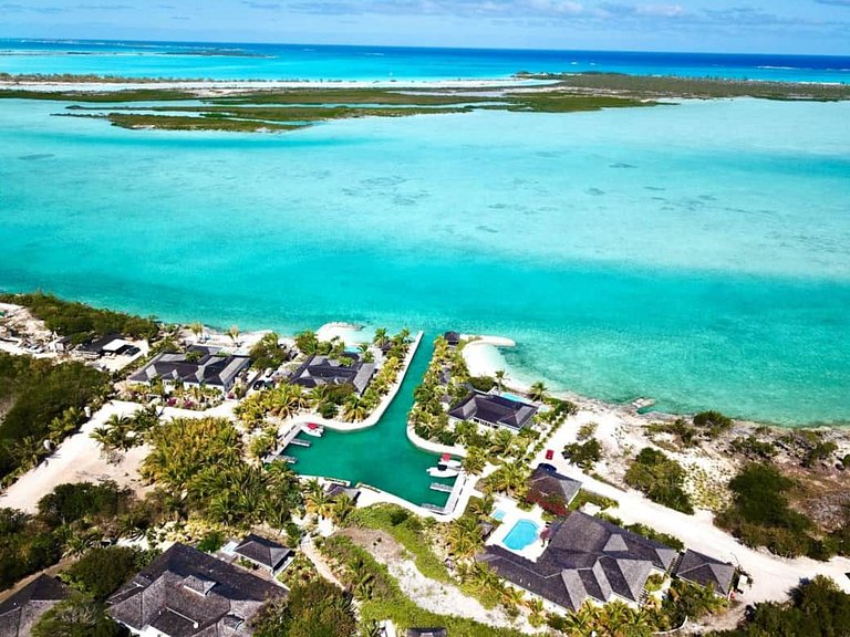 Bhs019 - Villa à beira-mar com piscina em Great Exuma