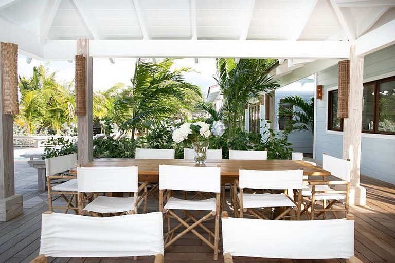 Bhs019 - Villa à beira-mar com piscina em Great Exuma