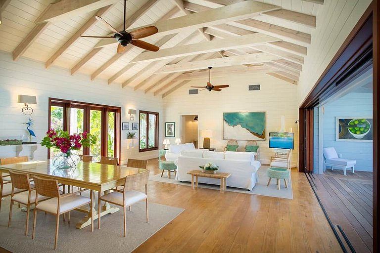 Bhs019 - Villa en bord de mer avec piscine à Great Exuma