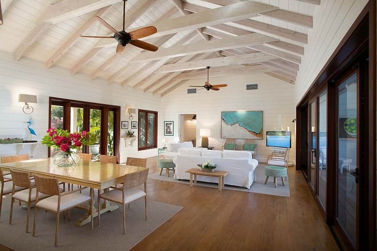 Bhs019 - Villa en bord de mer avec piscine à Great Exuma