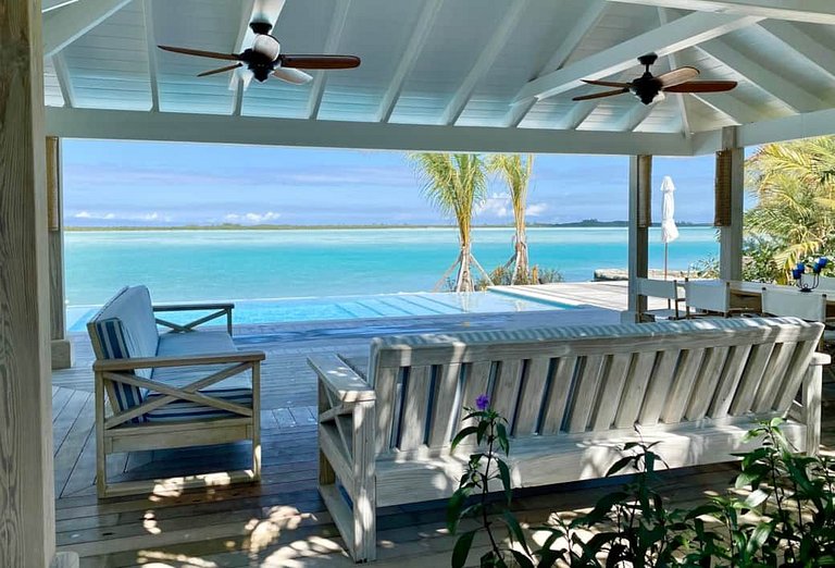 Bhs019 - Villa frente al mar con piscina en Great Exuma