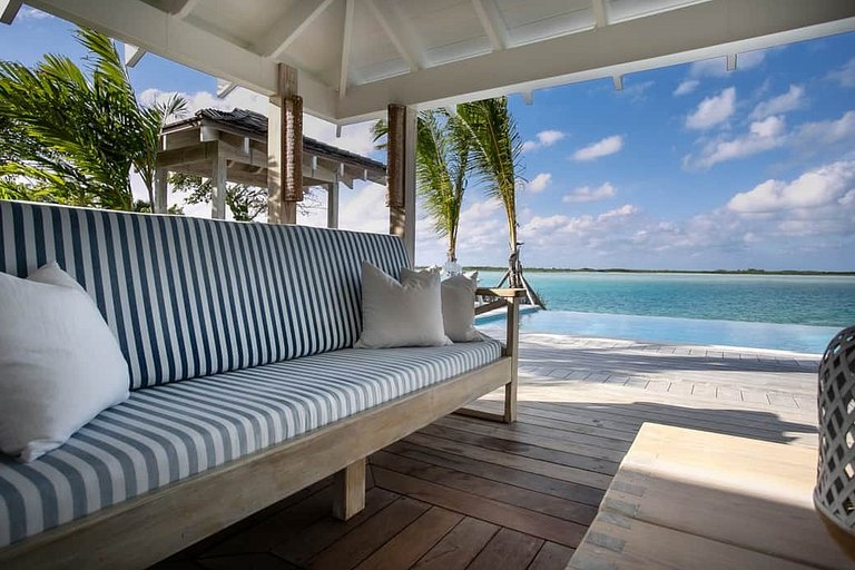 Bhs019 - Villa en bord de mer avec piscine à Great Exuma