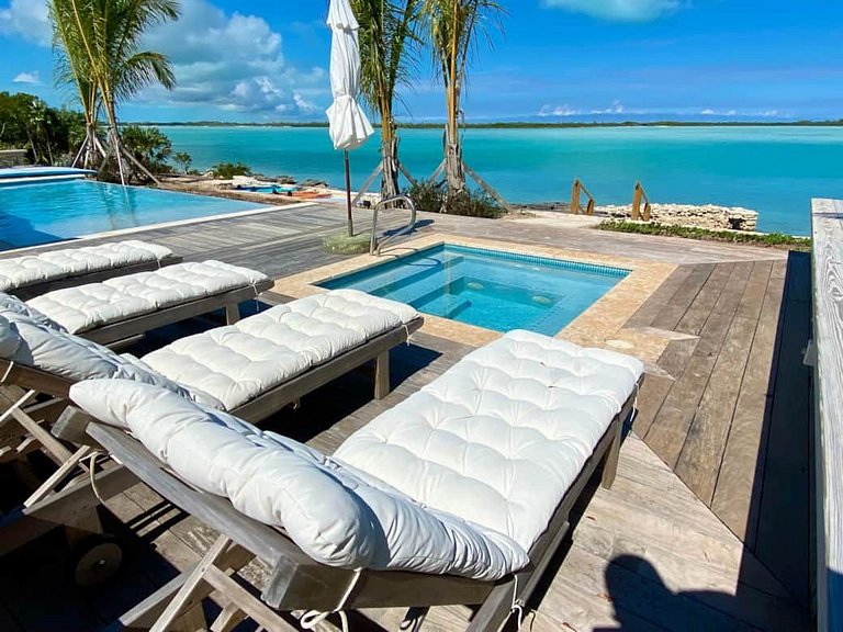 Bhs019 - Villa en bord de mer avec piscine à Great Exuma
