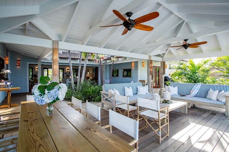 Bhs019 - Villa en bord de mer avec piscine à Great Exuma