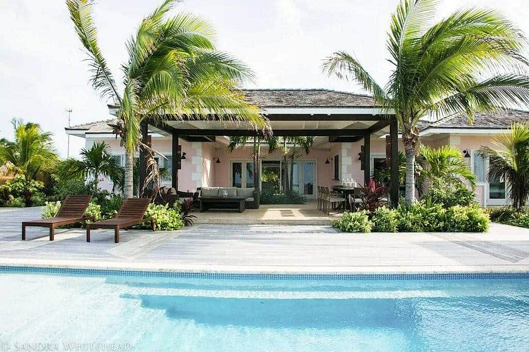 Bhs020 - Villa frente al mar con piscina en Great Exuma