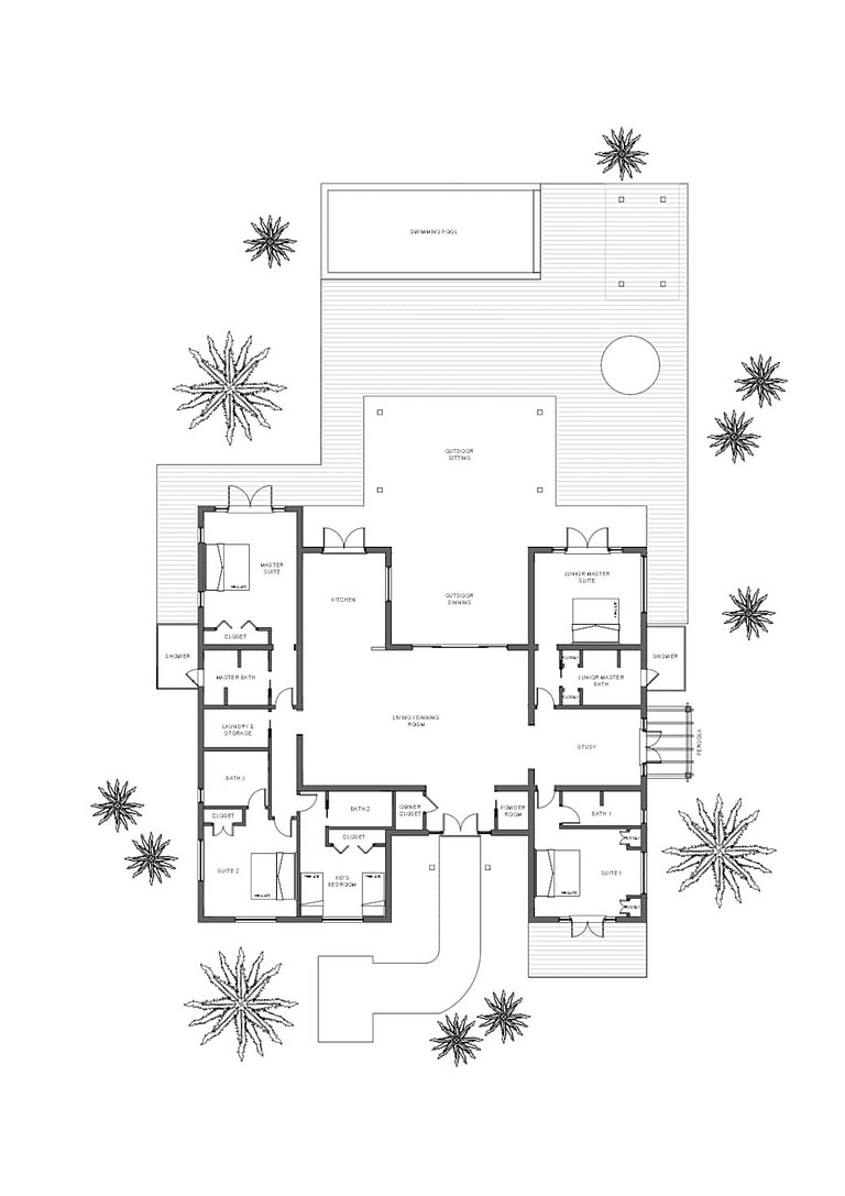 Bhs020 - Beachfront villa with infinity pool in Great Exuma