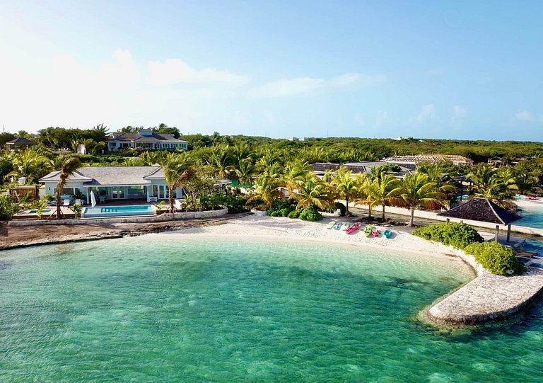 Bhs022 - Cottage en bord de mer avec piscine à Great Exuma