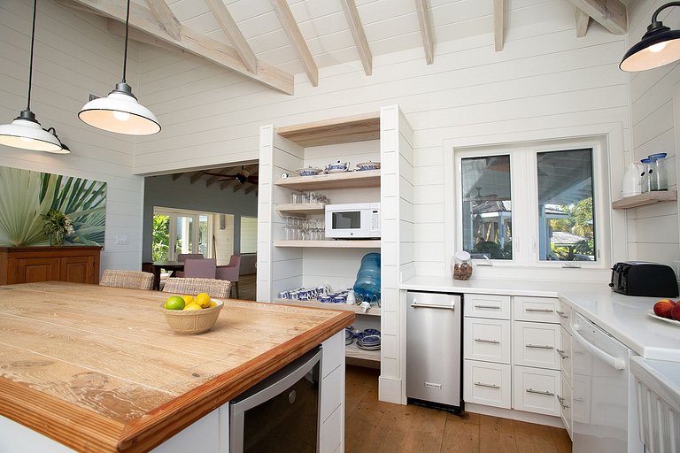 Bhs022 - Cottage frente al mar con piscina en Great Exuma