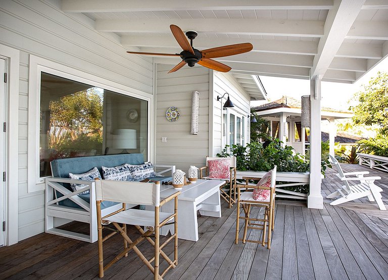 Bhs022 - Cottage frente al mar con piscina en Great Exuma