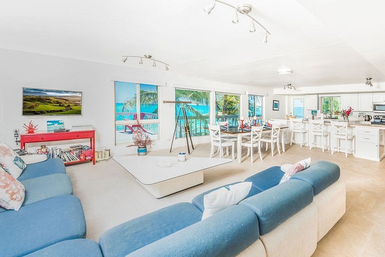 Bhs023 - Beachfront house with private pool in Exuma
