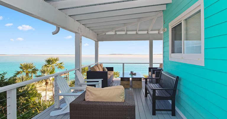 Bhs024 - Villa en bord de mer avec ponton privé à Exuma