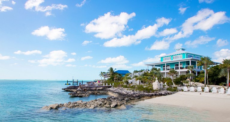 Bhs024 - Villa frente al mar con muelle privado en Exuma