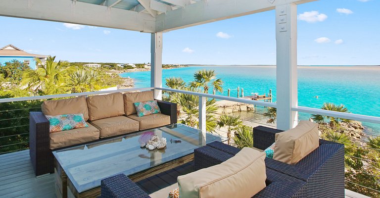 Bhs024 - Oceanfront villa with private dock in Exuma
