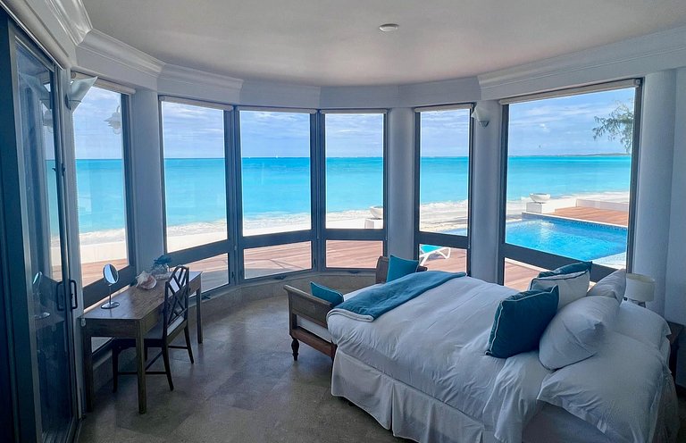Bhs025 - Villa en bord de mer avec vue à Exuma