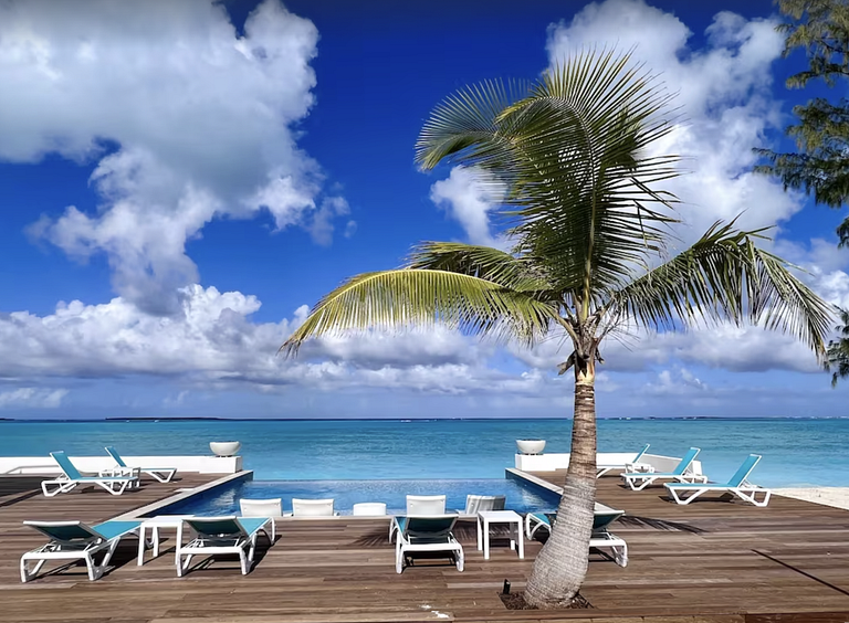 Bhs025 - Villa en bord de mer avec vue à Exuma