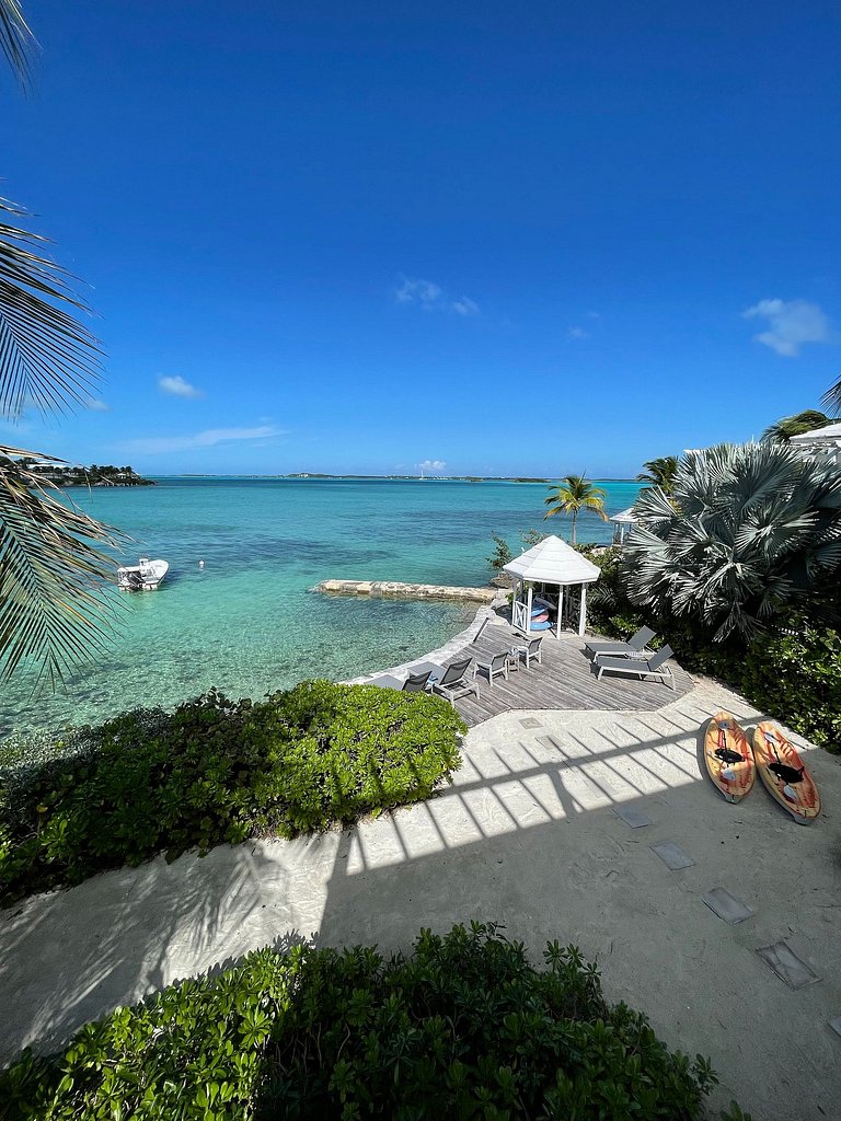 Bhs026 - Villa en bord de mer avec vues panoramiques à Exuma