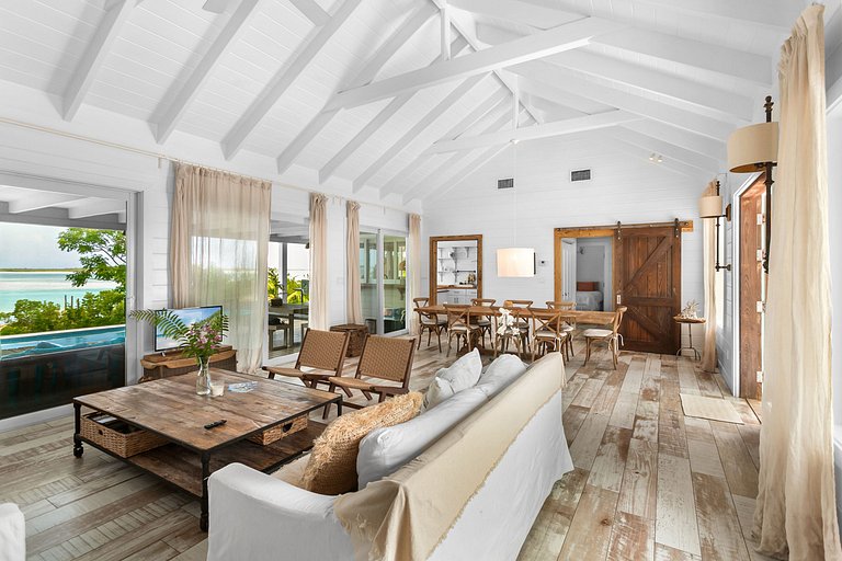 Bhs027 - Villa frente al mar con piscina en Great Exuma