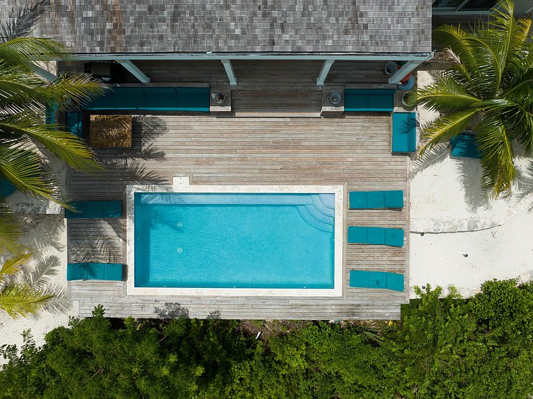 Bhs027 - Villa frente al mar con piscina en Great Exuma