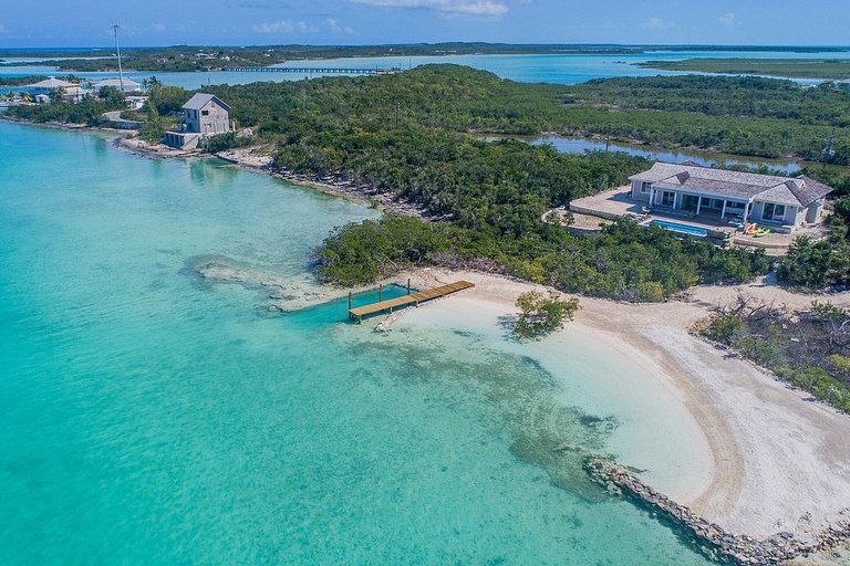 Bhs027 - Villa frente al mar con piscina en Great Exuma