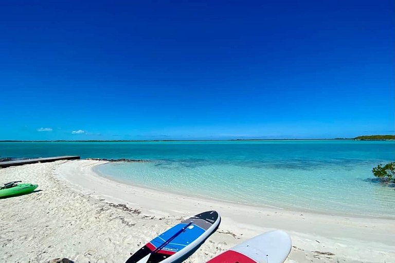 Bhs028 - Maison en bord de mer avec vue à Great Exuma