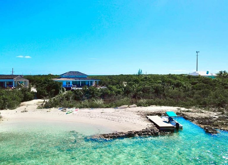 Bhs028 - Casa à beira-mar com vista em Great Exuma