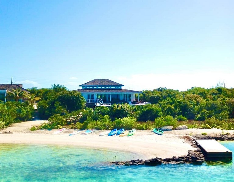 Bhs028 - Casa à beira-mar com vista em Great Exuma