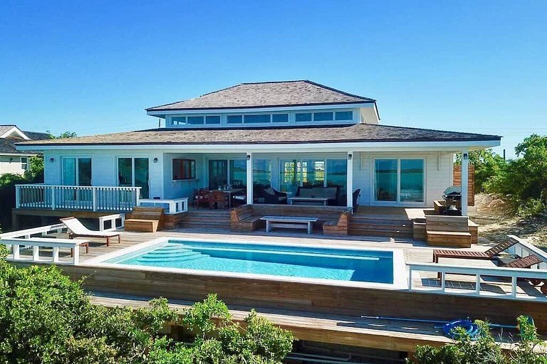 Bhs028 - Casa à beira-mar com vista em Great Exuma
