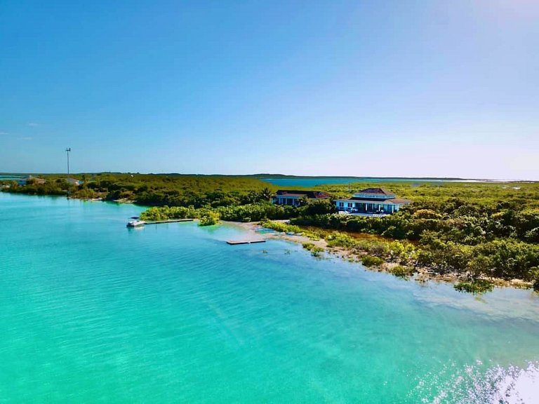 Bhs028 - Maison en bord de mer avec vue à Great Exuma