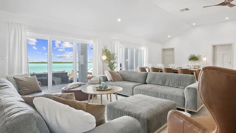 Bhs030 - Luxury beachfront villa with private dock in Exuma